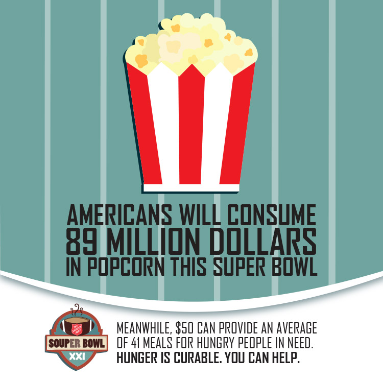 The Salvation Army Popcorn Fact